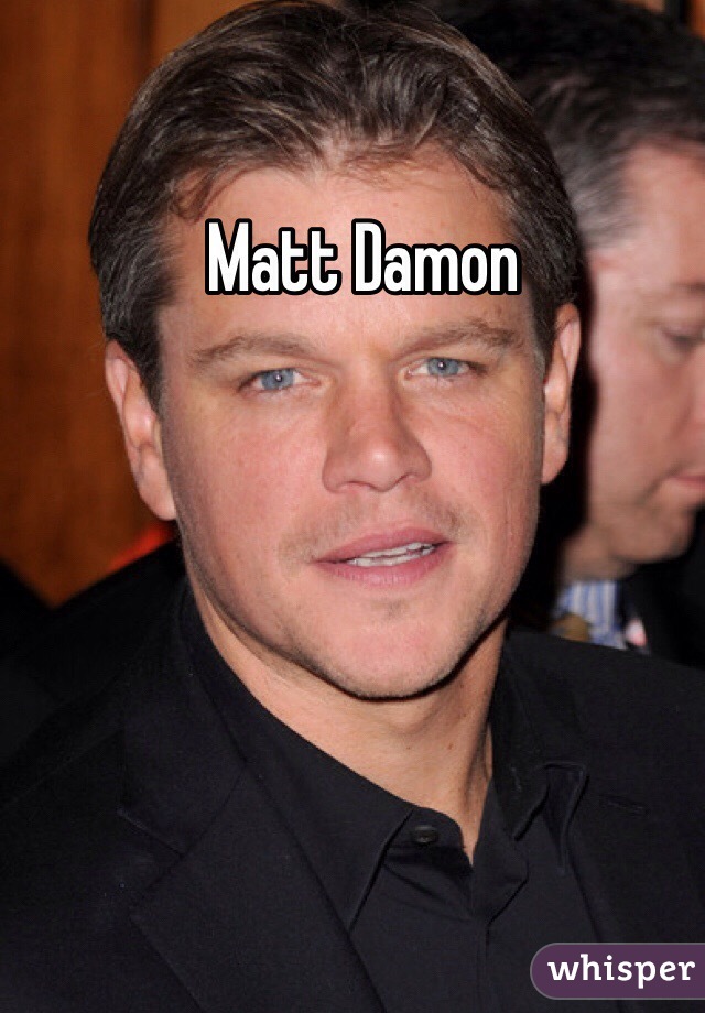 Matt Damon