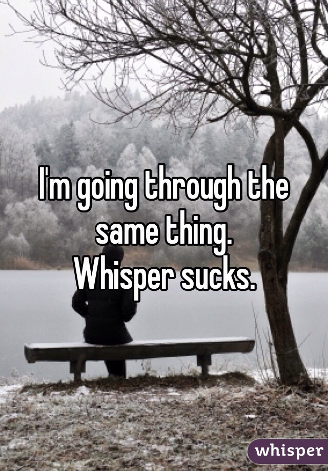 I'm going through the same thing. 
Whisper sucks.