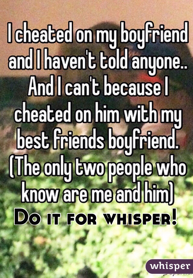 Do it for whisper!