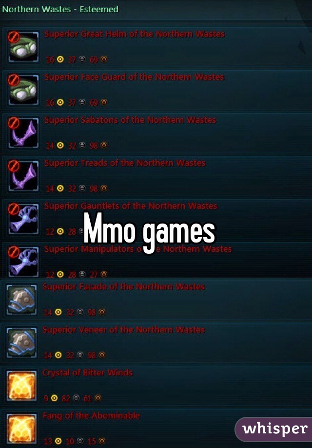Mmo games 