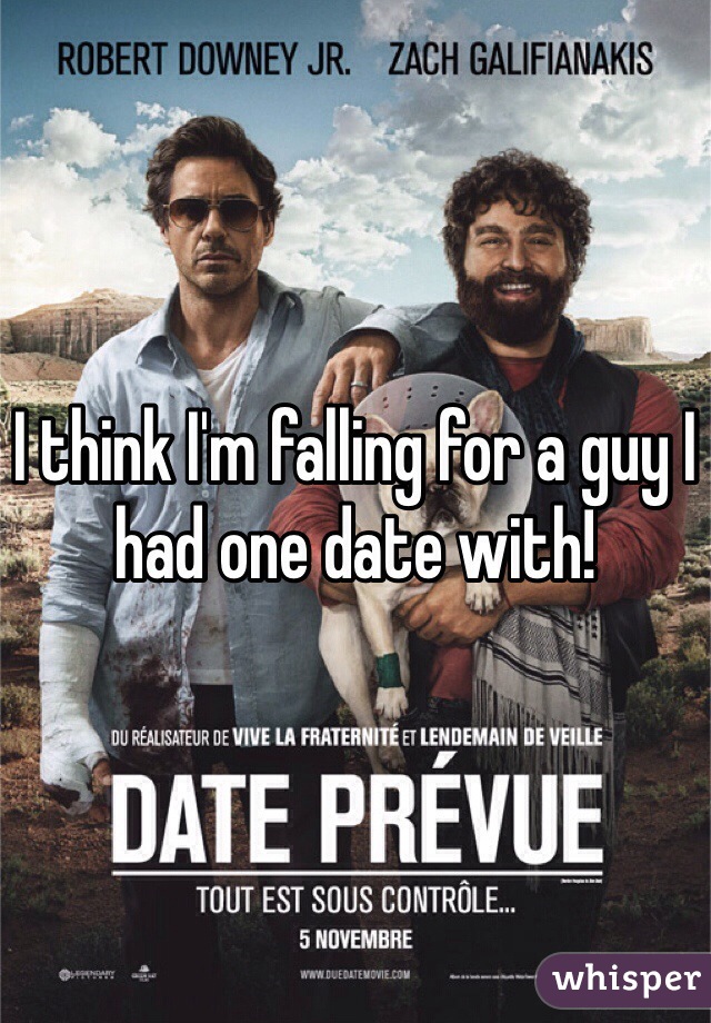 I think I'm falling for a guy I had one date with! 