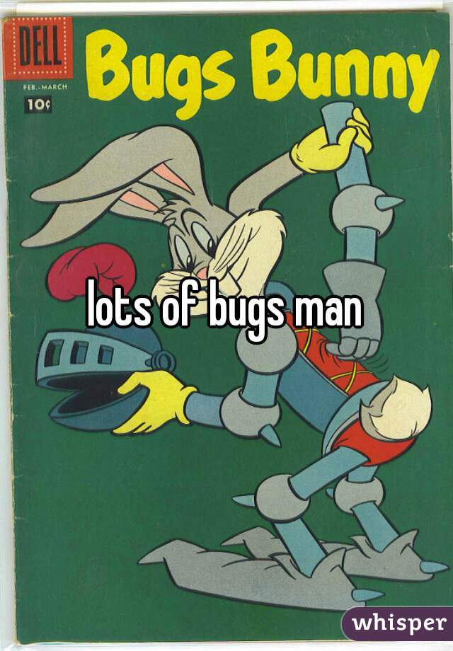 lots of bugs man