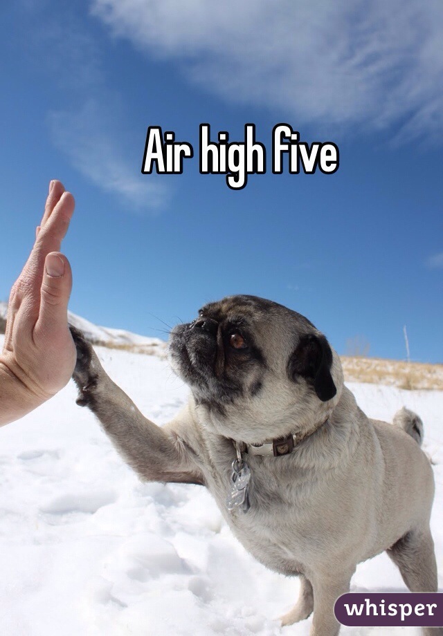 Air high five