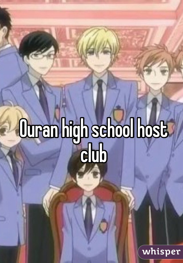 Ouran high school host club