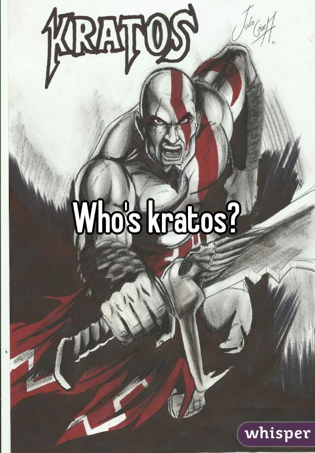 Who's kratos?