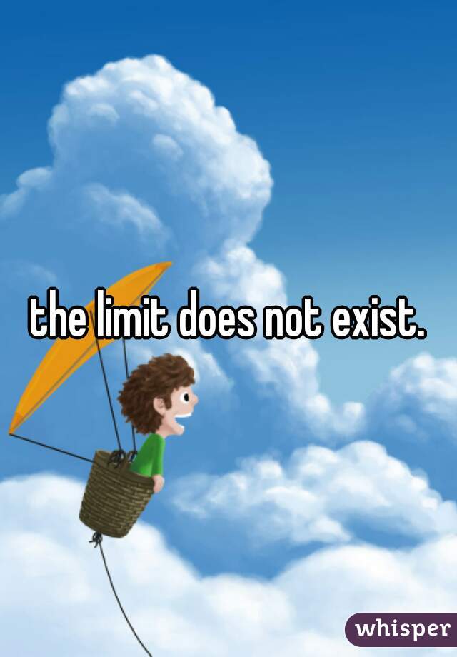 the limit does not exist.