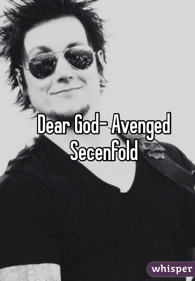 Dear God- Avenged Secenfold 