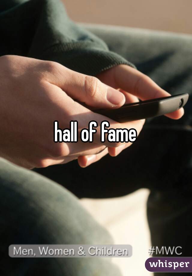 hall of fame