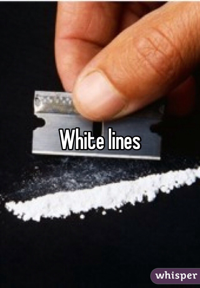 White lines