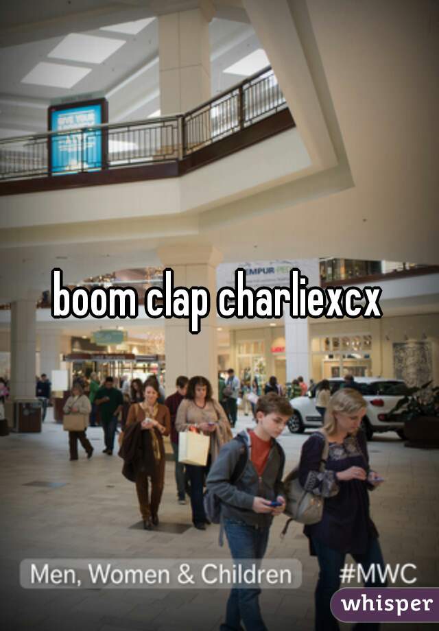 boom clap charliexcx