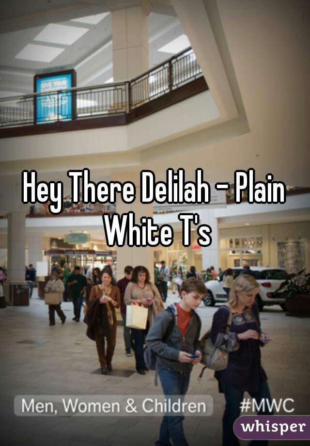 Hey There Delilah - Plain White T's