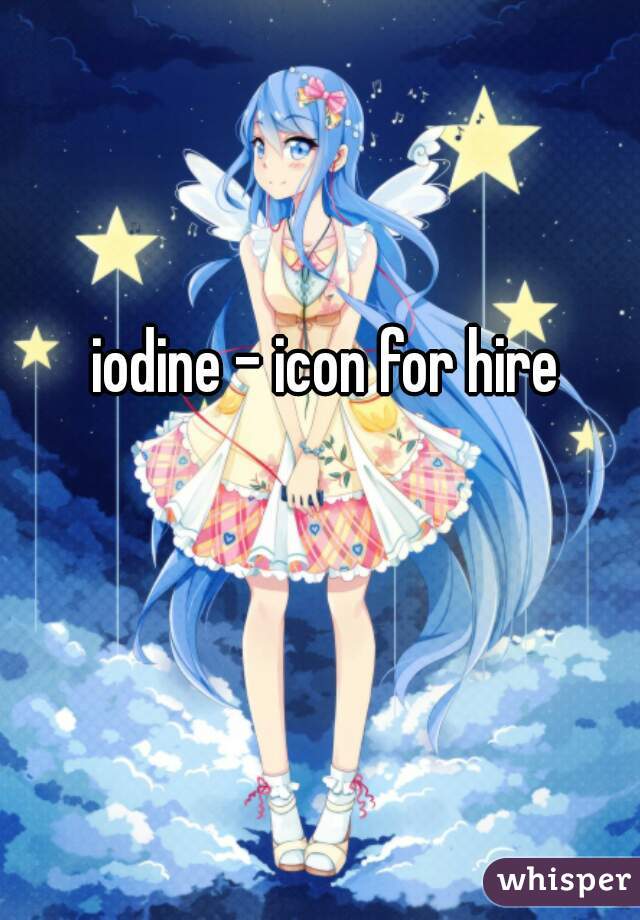 iodine - icon for hire