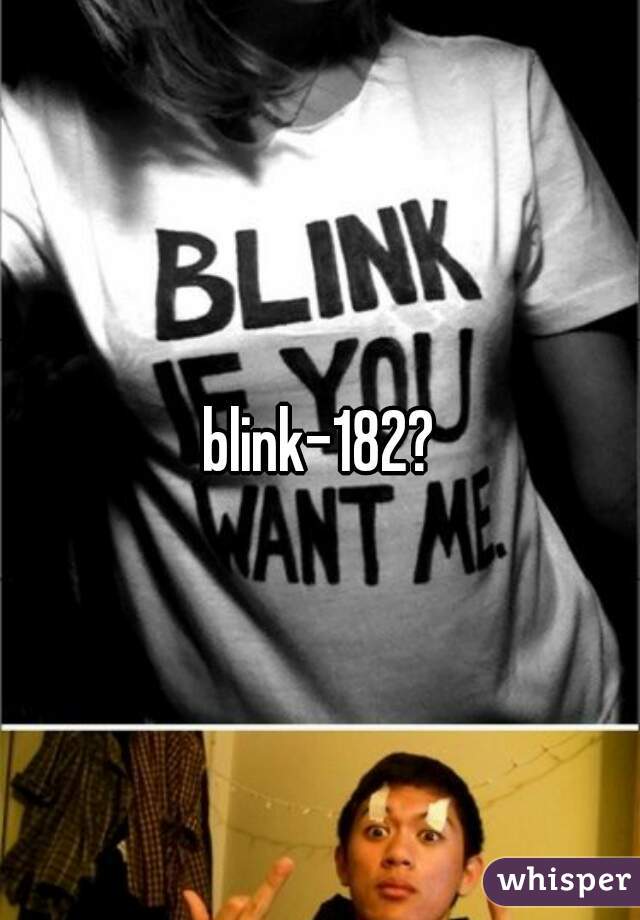 blink-182?