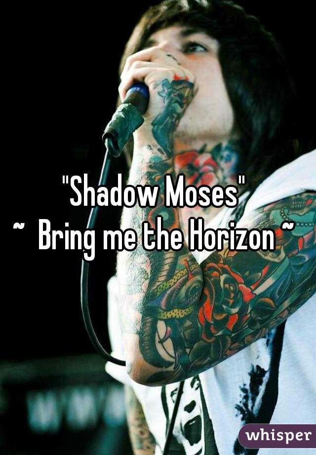 "Shadow Moses" 
~  Bring me the Horizon ~ 