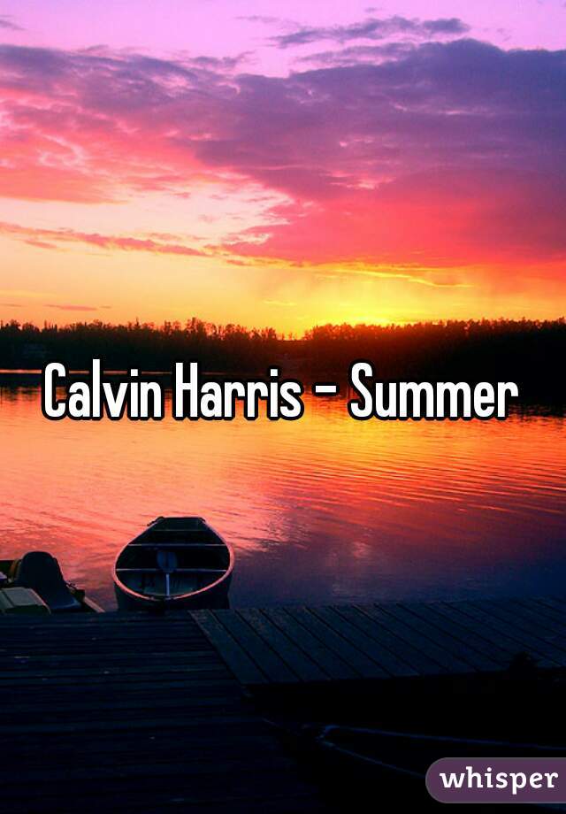 Calvin Harris - Summer