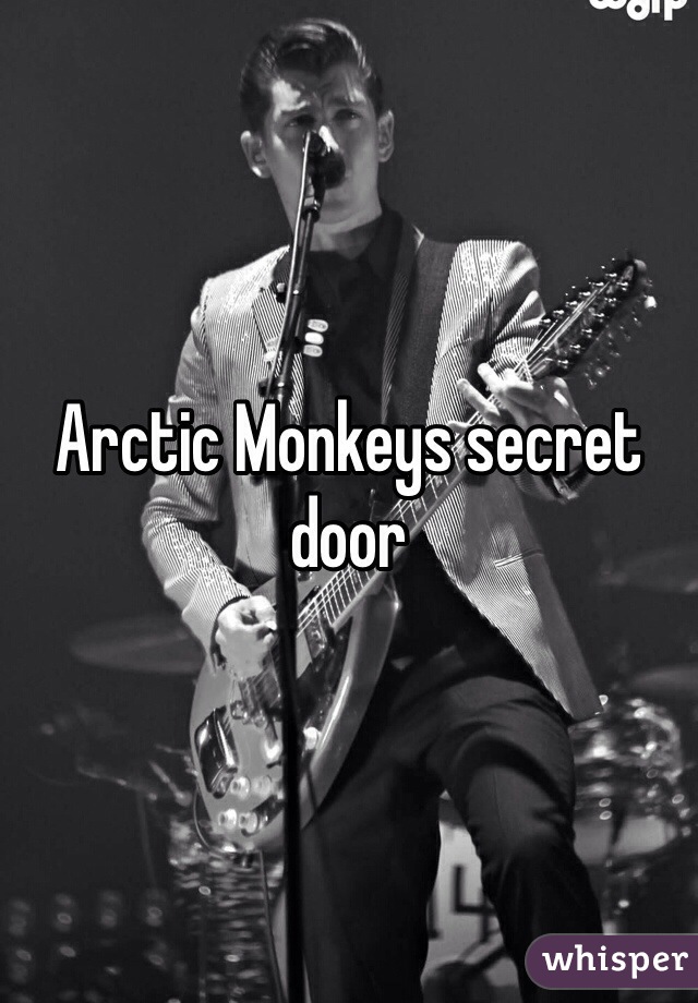 Arctic Monkeys secret door