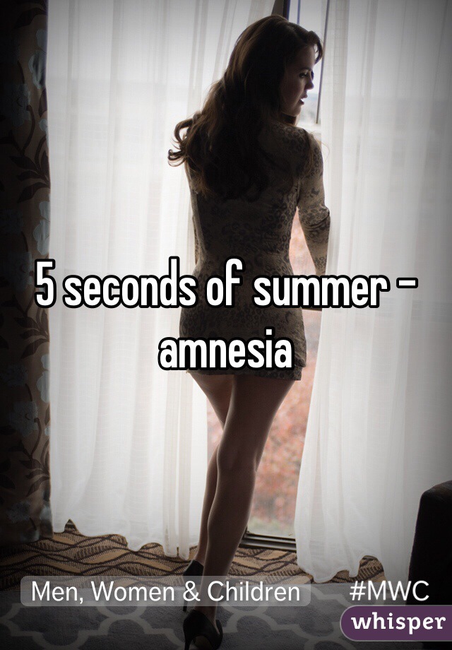 5 seconds of summer - amnesia 