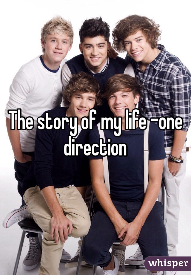 The story of my life -one direction