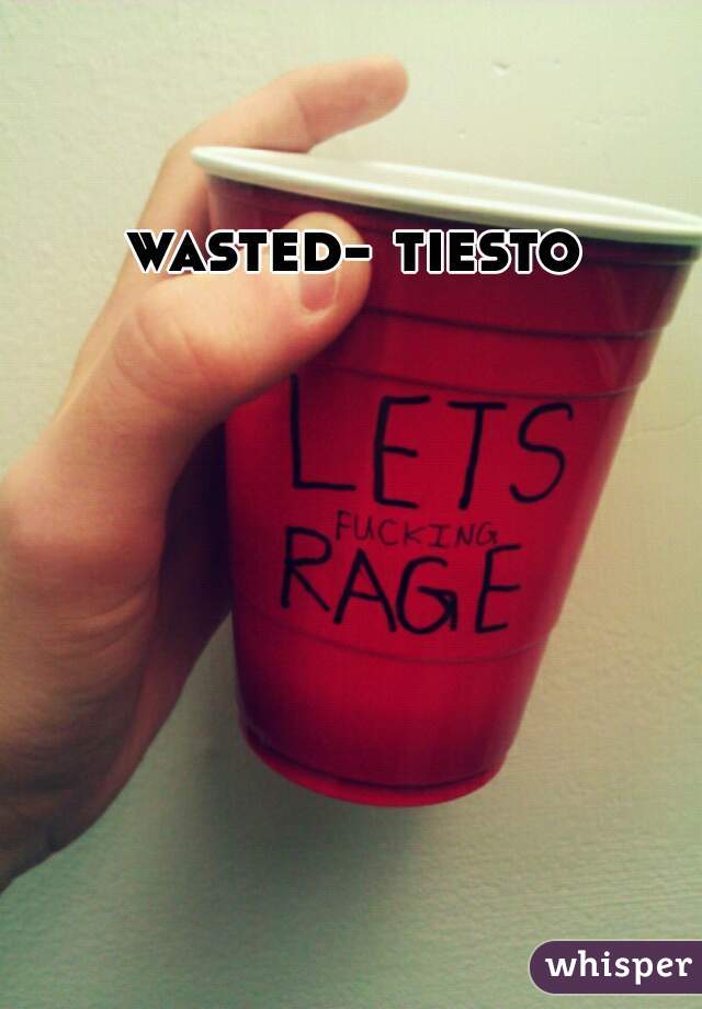 wasted- tiesto