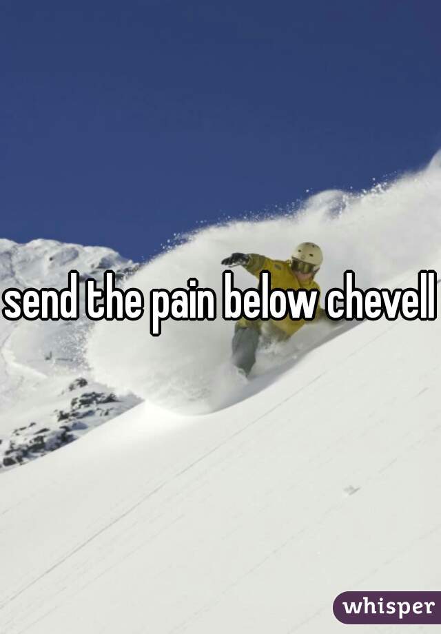 send the pain below chevelle