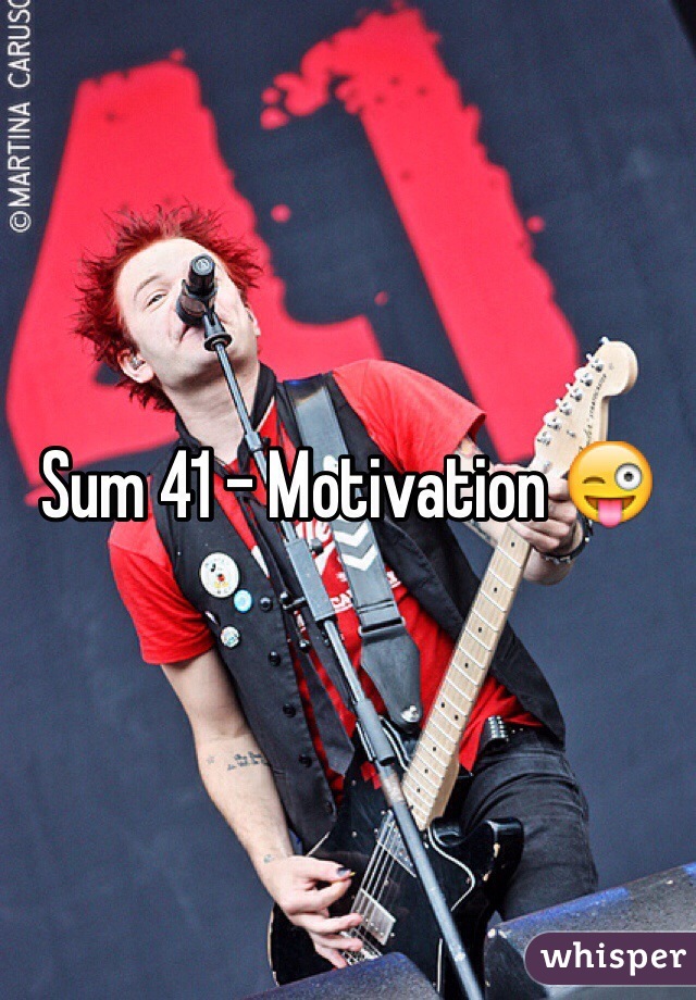 Sum 41 - Motivation 😜