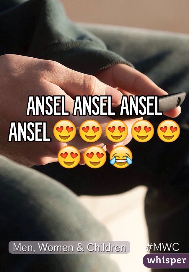 ANSEL ANSEL ANSEL ANSEL😍😍😍😍😍😍😍😂