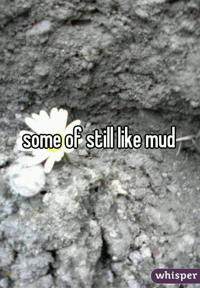 some of still like mud
