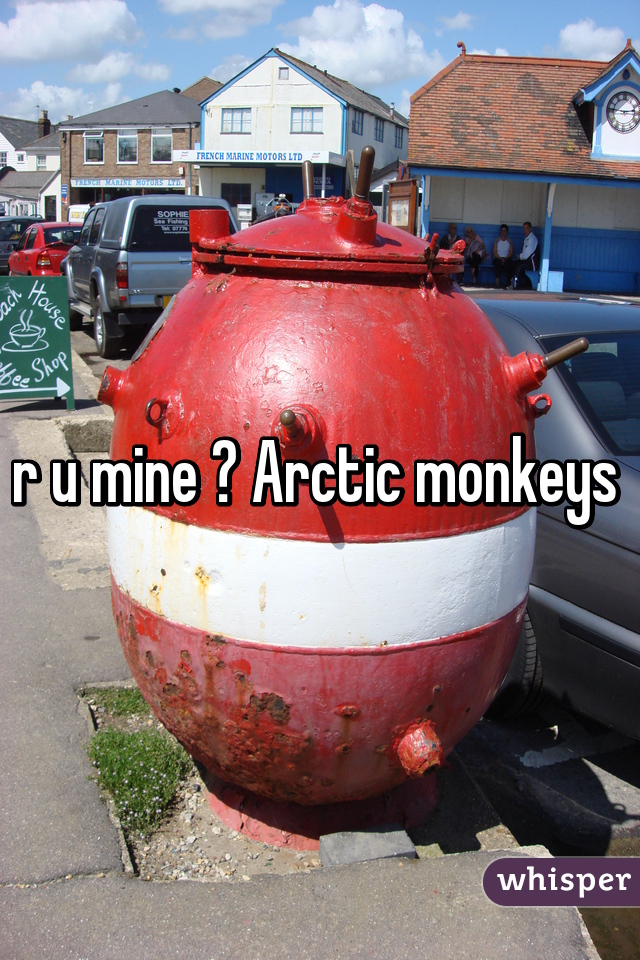 r u mine ? Arctic monkeys 