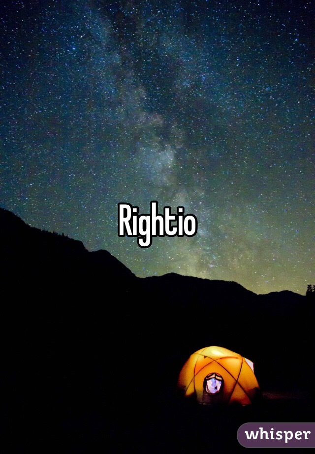 Rightio 