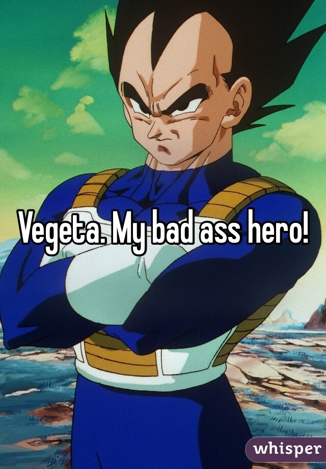 Vegeta. My bad ass hero!