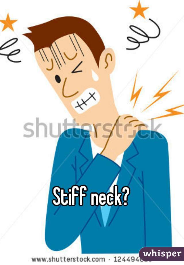 stiff-neck