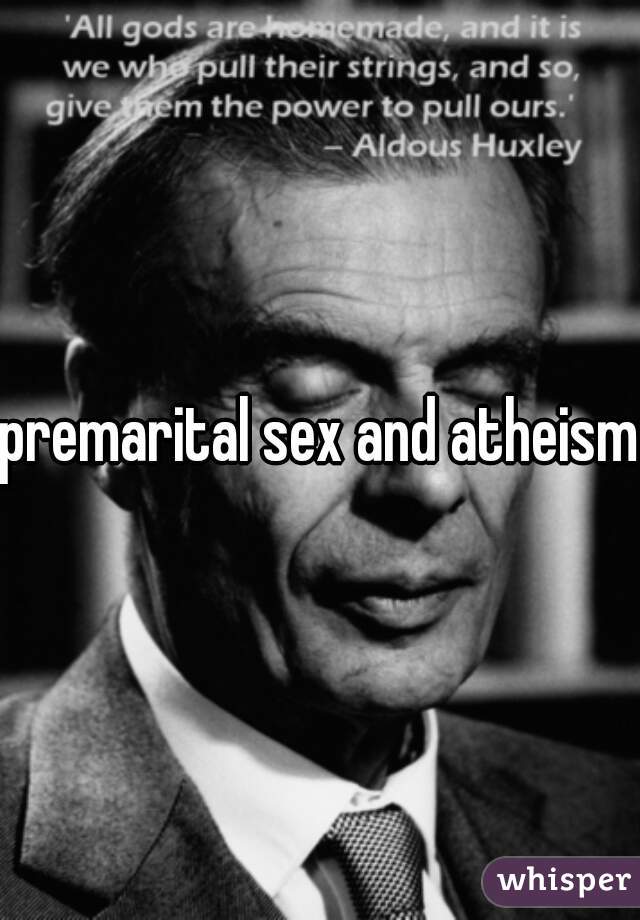 premarital sex and atheism