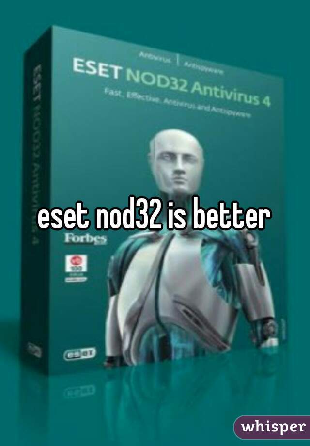 eset nod32 is better