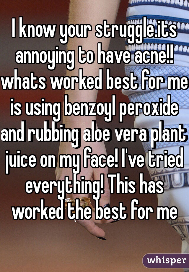 I know your struggle.its annoying to have acne!!whats worked best for me is using benzoyl peroxide and rubbing aloe vera plant juice on my face! I've tried everything! This has worked the best for me  