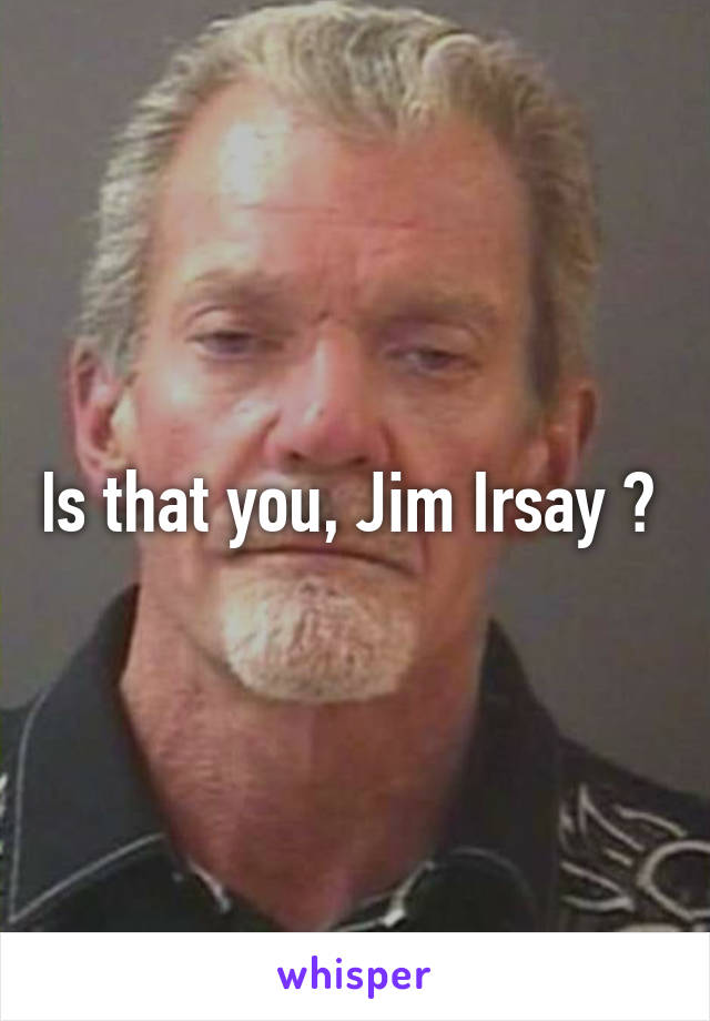 Is that you, Jim Irsay ? 