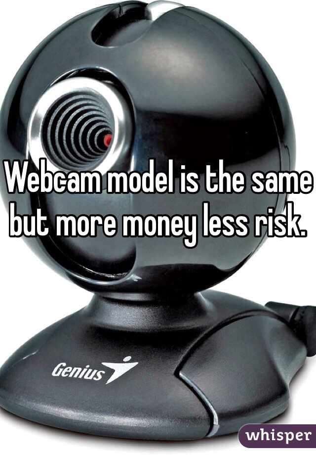 Webcam model is the same but more money less risk.