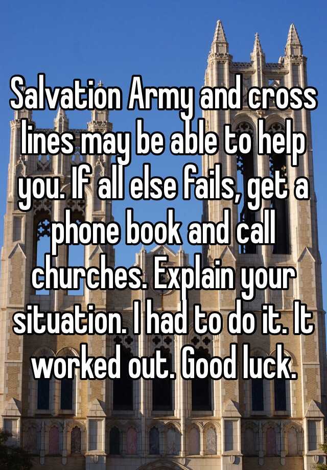 salvation-army-and-cross-lines-may-be-able-to-help-you-if-all-else