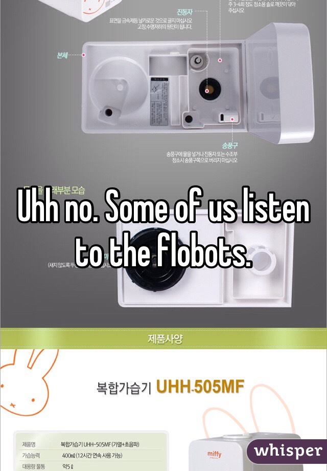 Uhh no. Some of us listen to the flobots. 