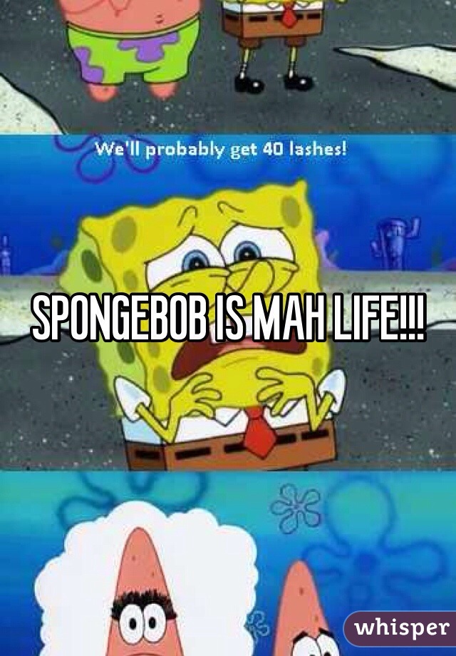 SPONGEBOB IS MAH LIFE!!!