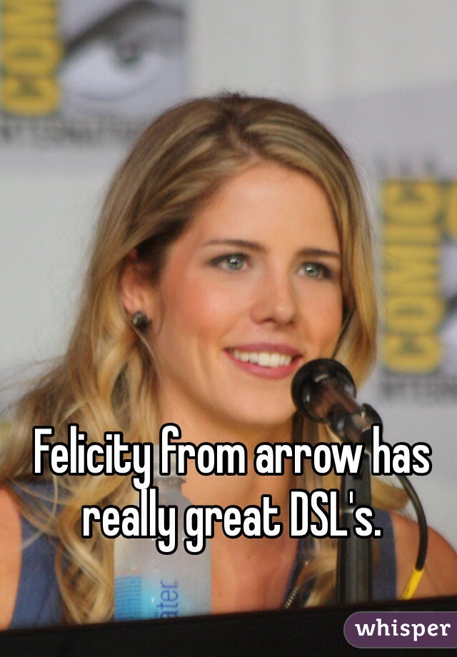 Felicity from arrow has really great DSL's.