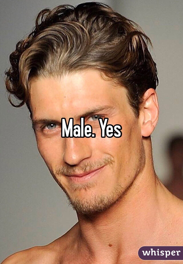 Male. Yes