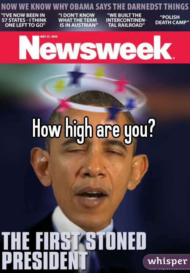 How high are you?