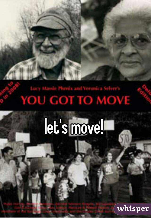 let's move! 