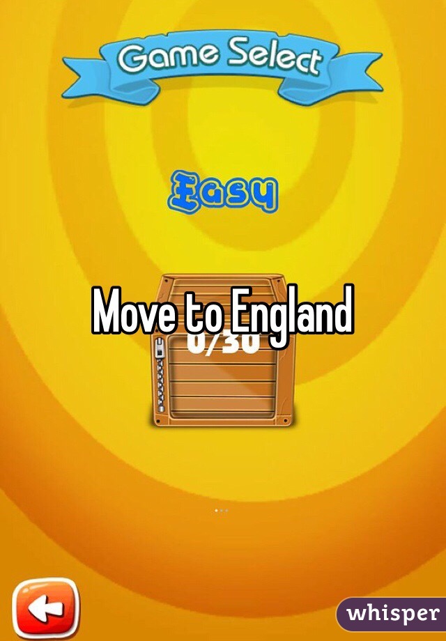 Move to England