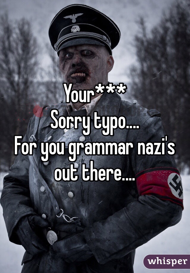 Your***
Sorry typo....
For you grammar nazi's out there....