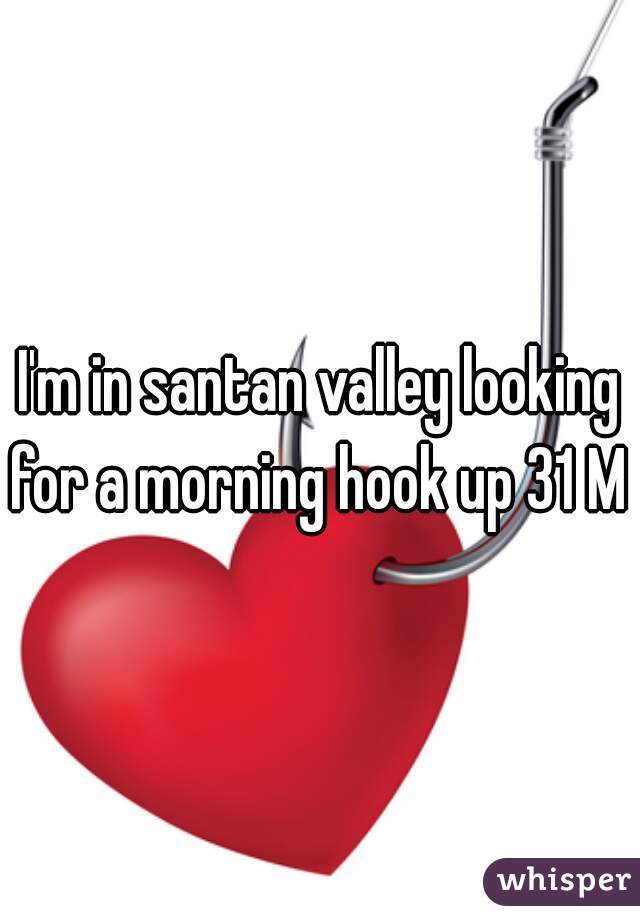 I'm in santan valley looking for a morning hook up 31 M  