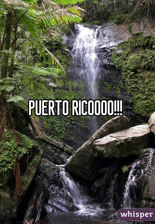 PUERTO RICOOOO!!! 