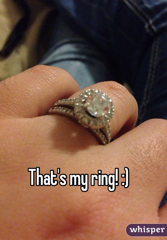 That's my ring! :) 