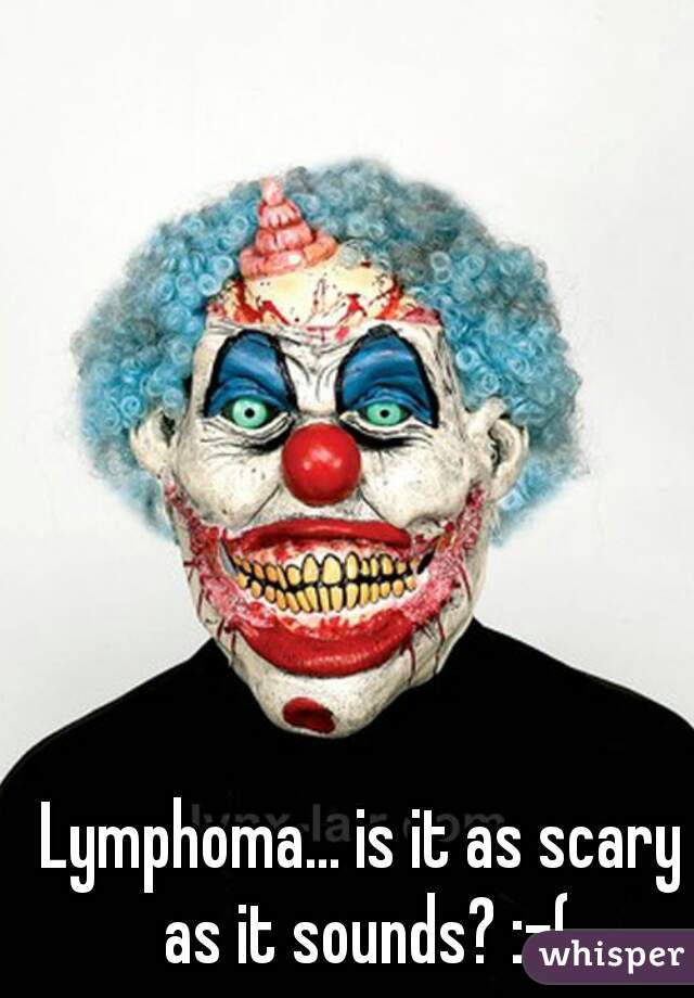 Lymphoma... is it as scary as it sounds? :-(