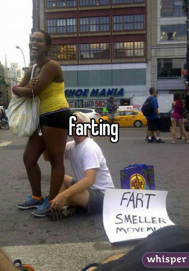 farting